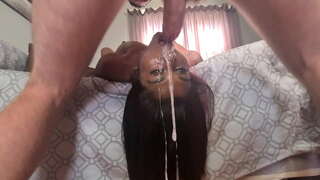 Desi uasherati kichwa chini facefuck