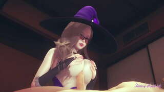 Genshin Athari Hentai - Hatua Ya Maoni Lisa titjob blowjob na amepata