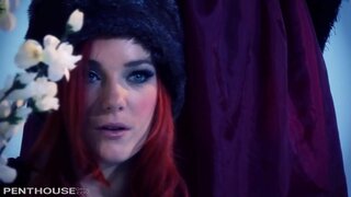 Upenu Wasagaji Dani na Marie kutomba kila mmoja katika theluji