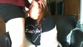 Mbaya cum katika kinywa yangu kubwa mzigo