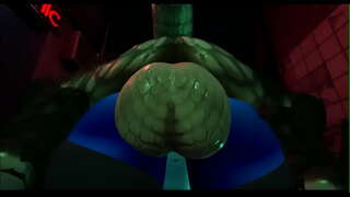 Kubwa lizard ndogo joka